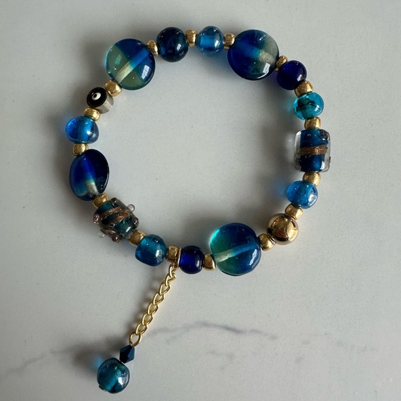 Blue ocean bracelet - Picture 3 of 3